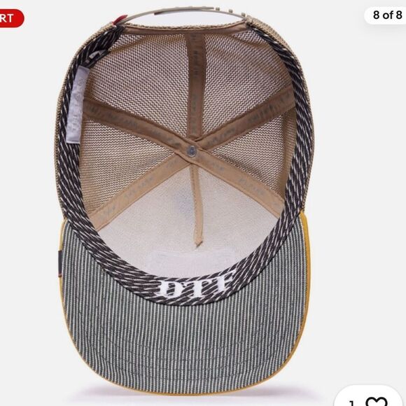 Goorin Bros Animal Trucker Baseball SnapbackHat Down Duck You Sucker Yellow Nwt - Picture 6 of 10